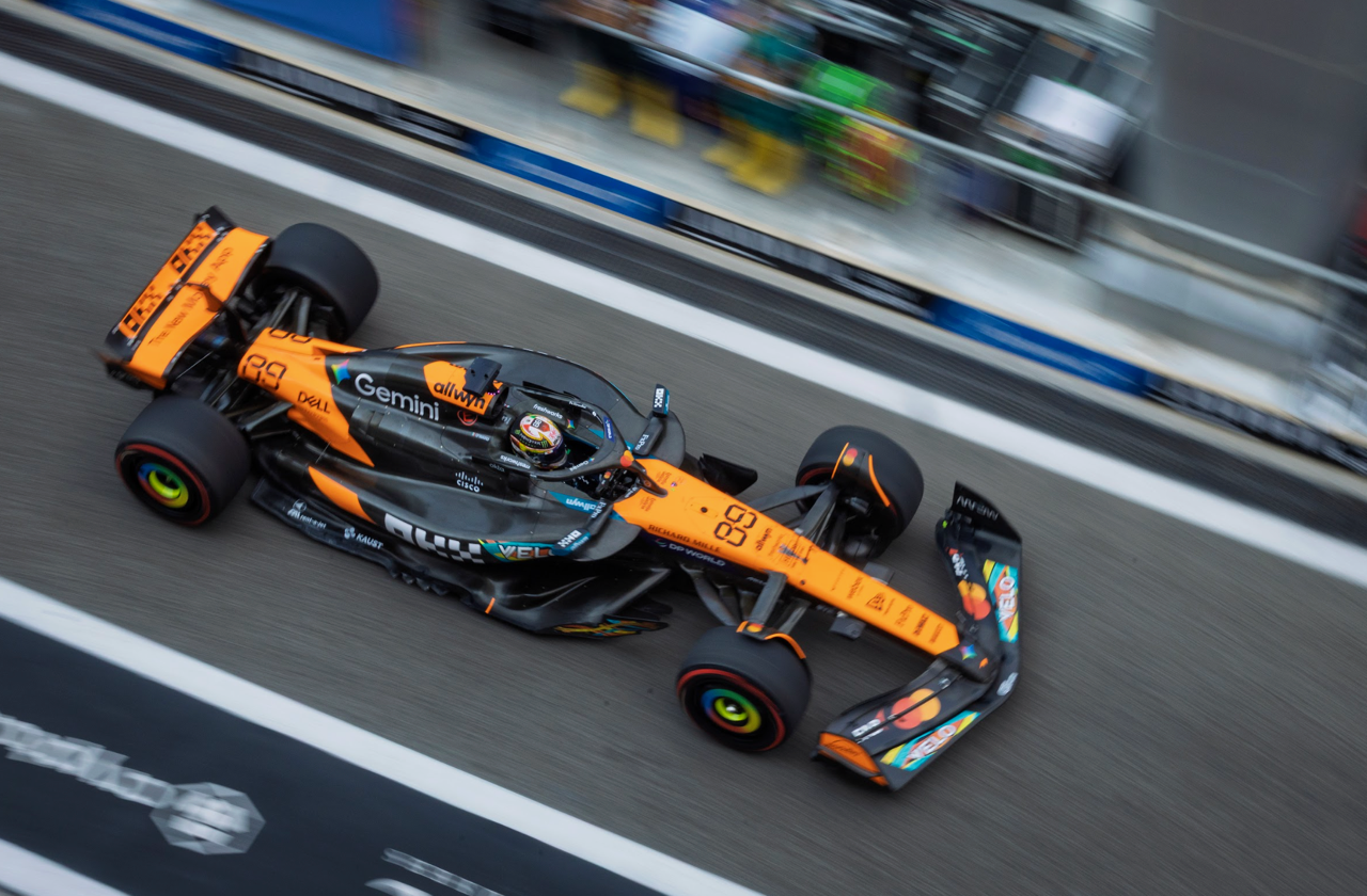 Norris Sets The Tone Dominating Both Practice Sessions On Friday