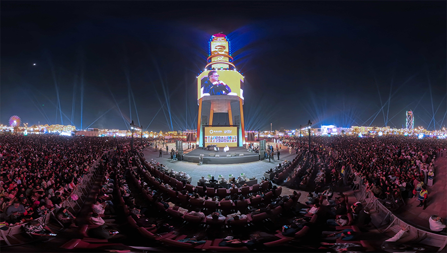 80,000 Visitors Witness Launch Of ‘Jamal Al Ittihad’ Symphony At Sheikh Zayed Festival