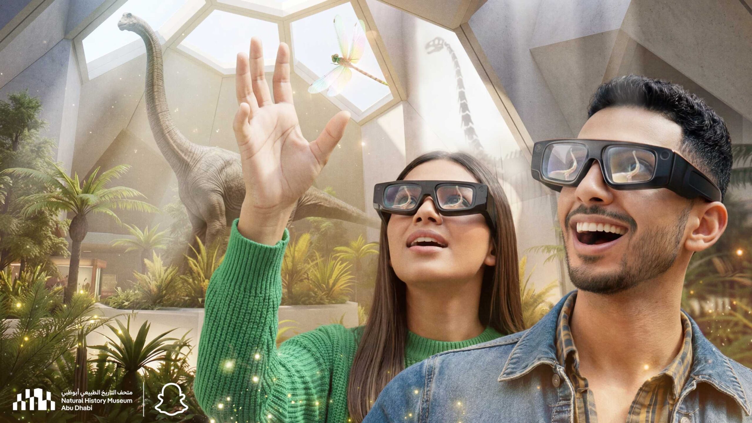 Natural History Museum Abu Dhabi Collaborates With Snap Inc. To Bring 13.8 Billion Years Of History To Life Through Augmented Reality