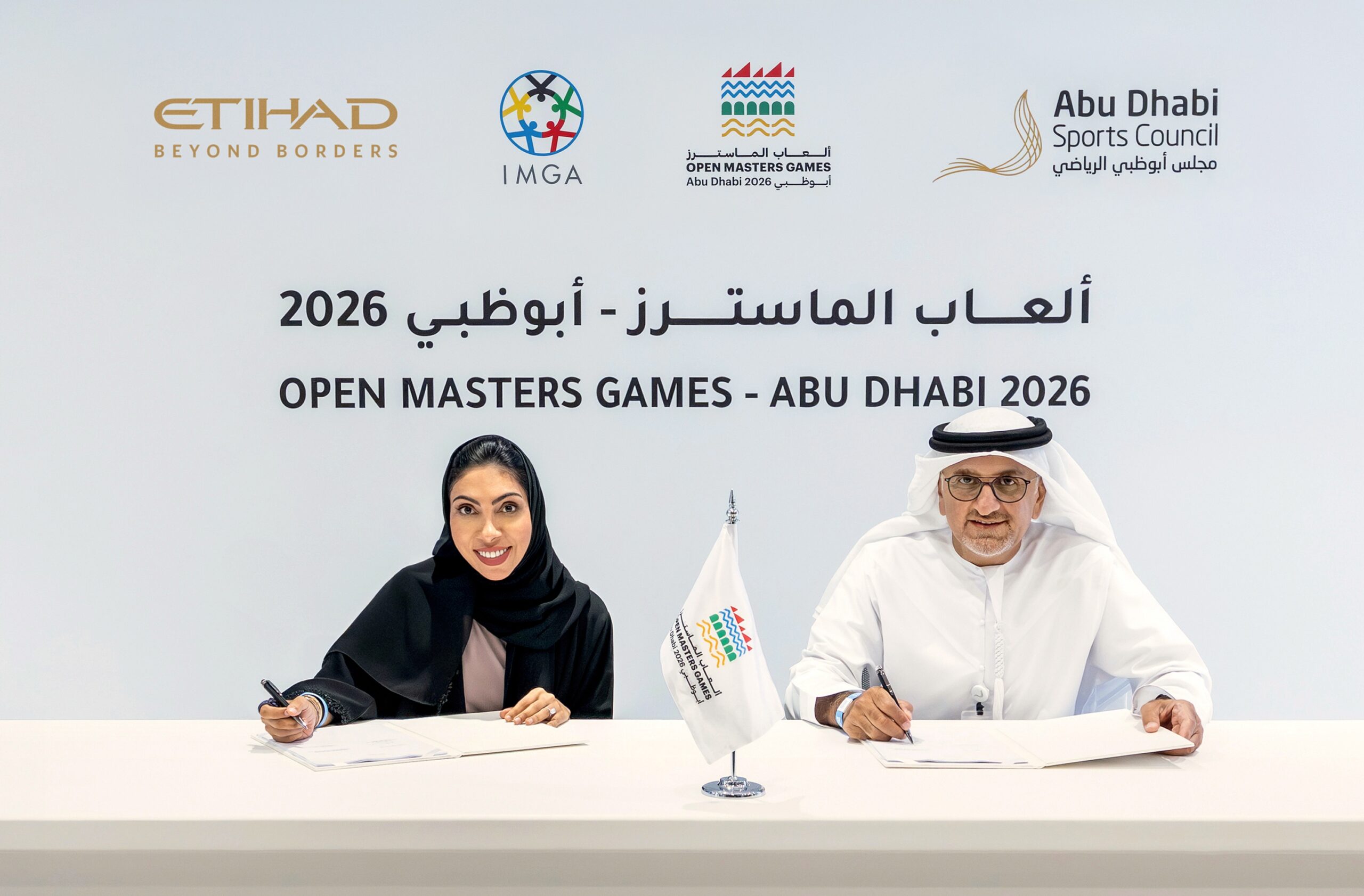 Etihad Airways Signs As Official Airline Partner Of The Open Masters Games Abu Dhabi 2026
