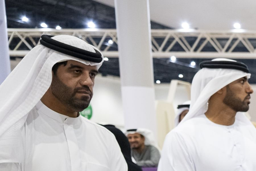 Hazza Bin Zayed Attends 1st Al Ain Heritage Festival