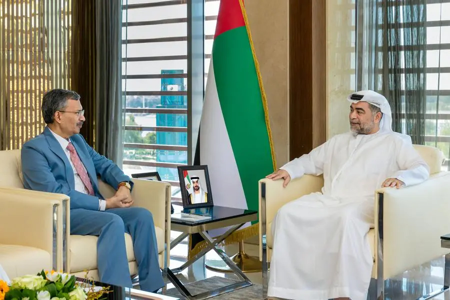 The Attorney General Of Abu Dhabi Receives The Indian Ambassador