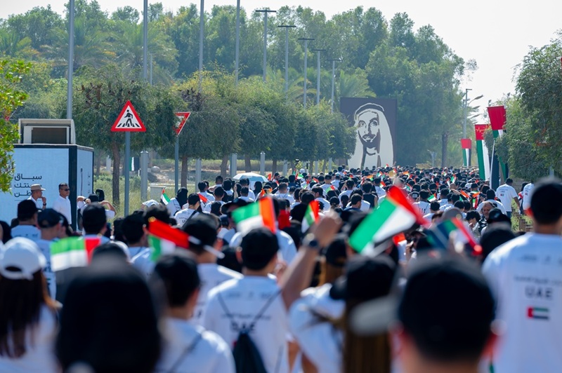 25,000 Participants Reflect The Spirit Of Unity And Belonging At The Conclusion Of The “Run For The Nation” Event As Part Of The Zayed Charity Run In Abu Dhabi