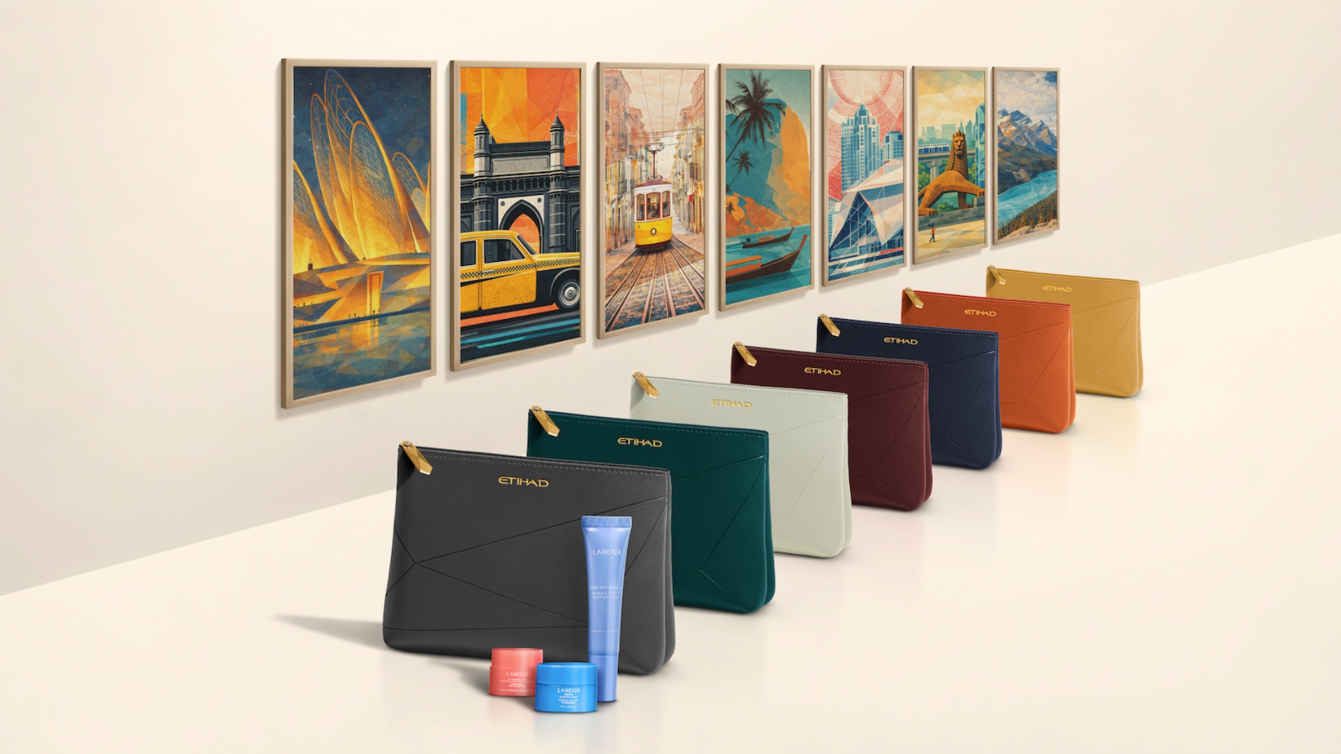Etihad Airways Announces The Destination Collection And LANEIGE Skincare Collaboration In Business