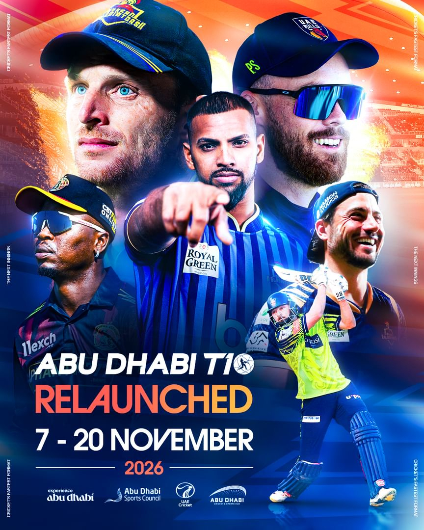 Abu Dhabi Cricket And Sports Hub Assumes Ownership Of Abu Dhabi T10