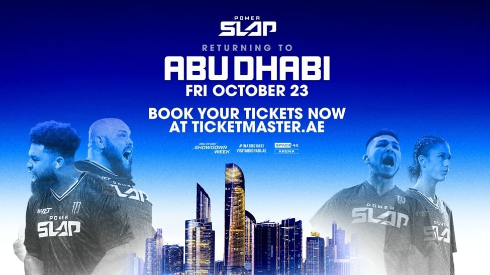 Abu Dhabi To Host Power Slap 25 In October