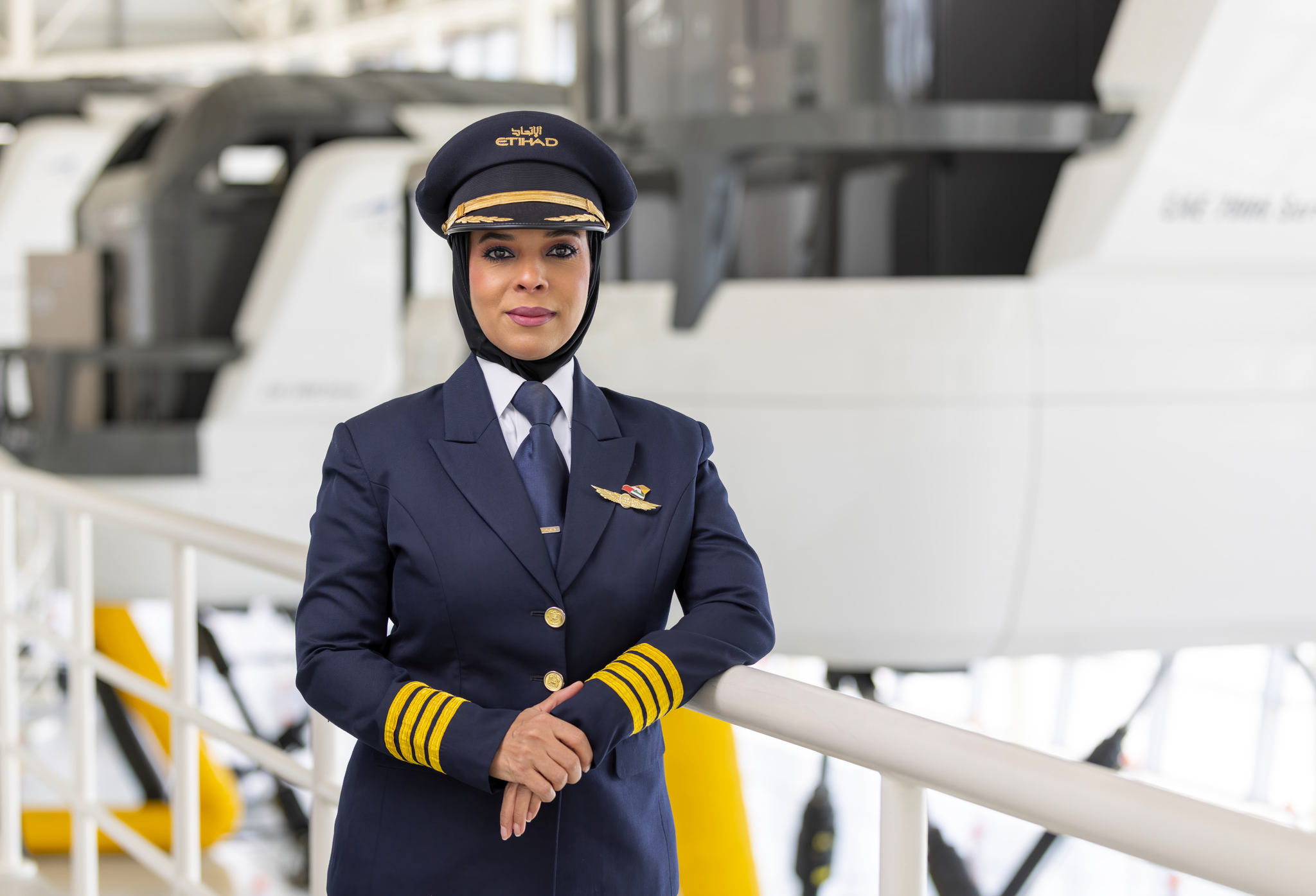 A Milestone For Emirati Ambition: Etihad Airways’ Captain Huda Al Musallami Becomes The First Emirati Woman Training Captain In The UAE