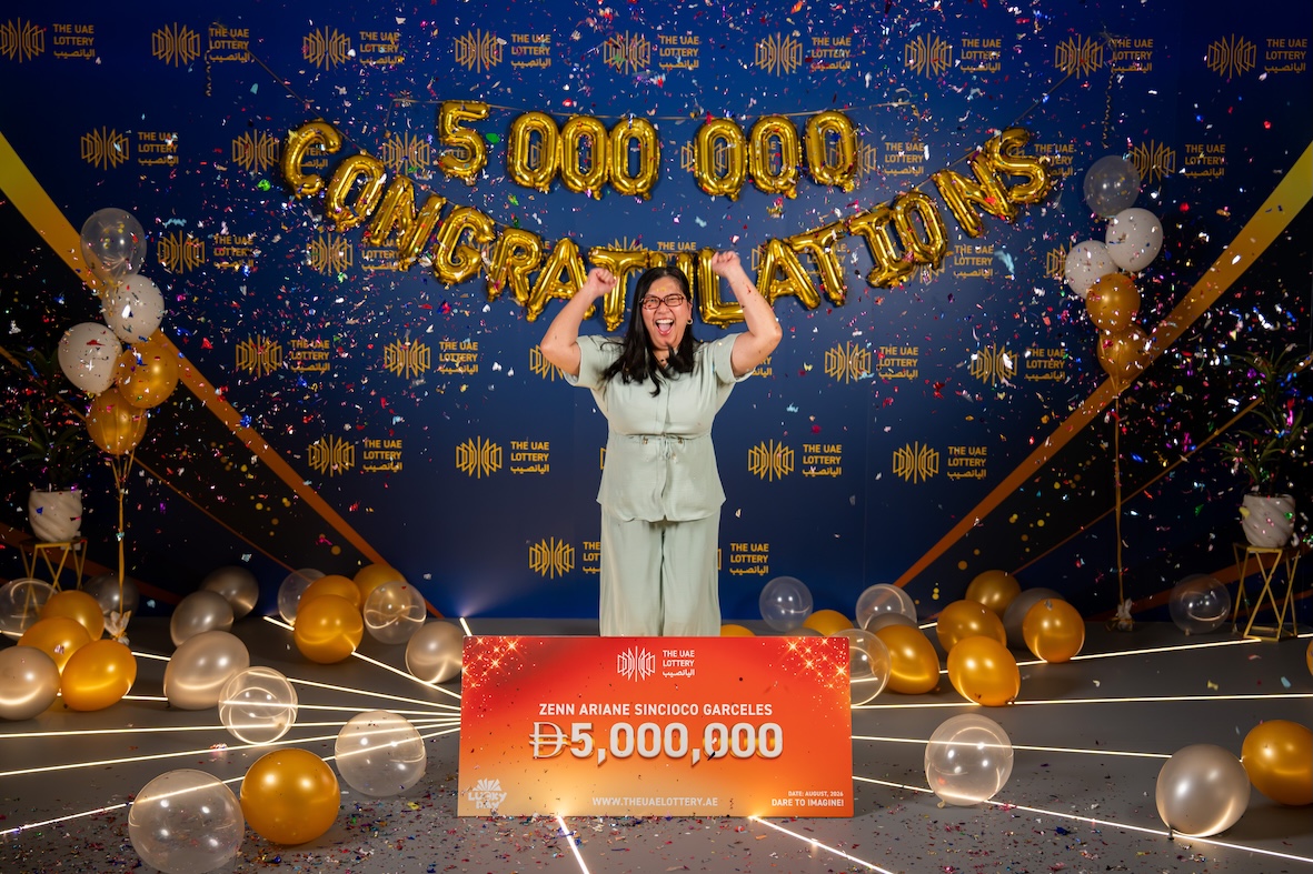 Filipina Expat Becomes The UAE Lottery’s First Female Millionaire With AED 5 Million Lucky Day Win