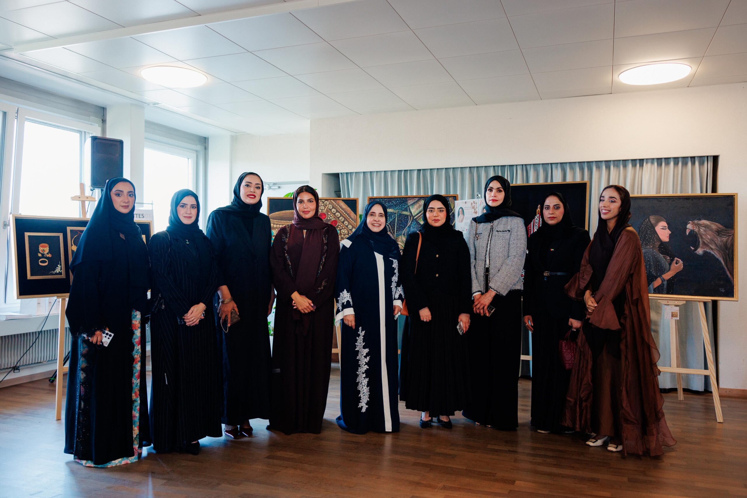 FAB Supports 12 Emirati Artists At Emirati Women’s Forum In Bern, Switzerland